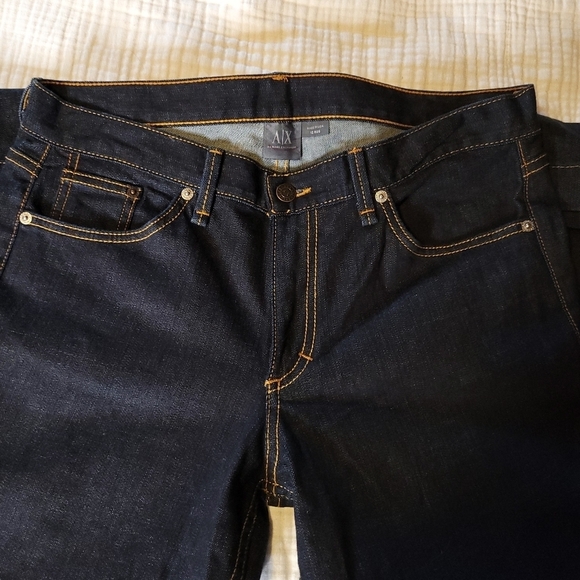NWOT* A/X Armani Exchange* Dark Wash* Flare* Jeans* Sz 12 - Picture 7 of 8